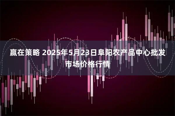 赢在策略 2025年5月23日阜阳农产品中心批发市场价格行情