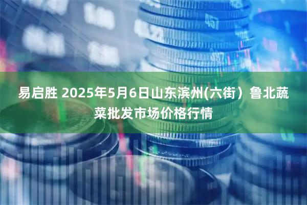 易启胜 2025年5月6日山东滨州(六街）鲁北蔬菜批发市场价格行情