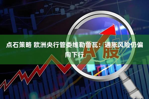 点石策略 欧洲央行管委维勒鲁瓦：通胀风险仍偏向下行